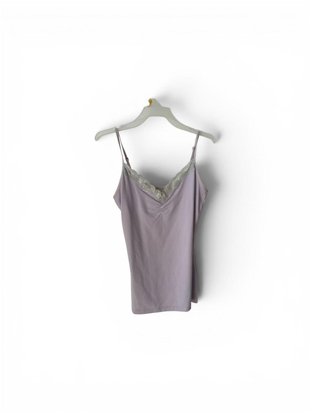 RW&CO. Lavender Cami with Cream Lace Trim